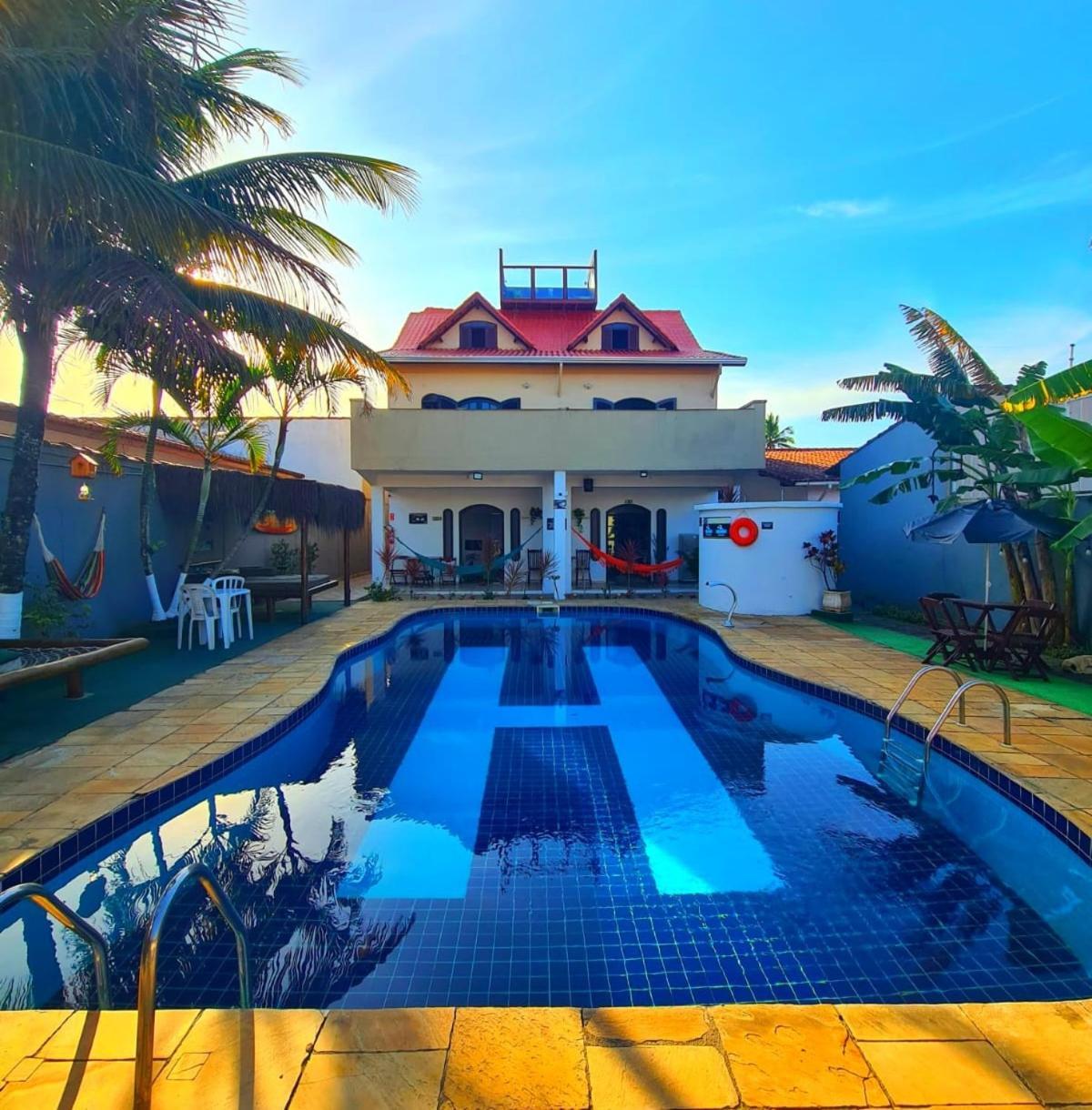 Hostel Praia Centro Itanhaem Luaran gambar